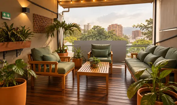 Rooftop terrace